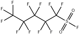 perfluoropentane-1-sulphonyl fluoride  Struktur