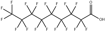 Perfluorononanoic acid Struktur