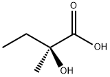 (S)-2-HYDROXY-2-METHYLBUTYRIC ACID Struktur