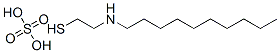 2-Decylaminoethanethiol sulfate Struktur