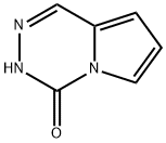 Pyrrolo[1,2-d][1,2,4]triazin-4(3H)-one Struktur