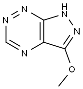 3-METHOXY-1H-PYRAZOLO[4,3-E][1,2,4]TRIAZINE Struktur