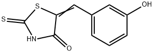 5-(3-HYDROXY-BENZYLIDENE)-2-THIOXO-THIAZOLIDIN-4-ONE Struktur