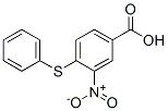 3-NITRO-4-(PHENYLTHIO)BENZOIC ACID Struktur