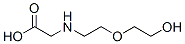 Glycine, N-[2-(2-hydroxyethoxy)ethyl]- (9CI) Struktur