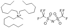 METHYL-TRIOCTYLAMMONIUM BIS(TRIFLUOROMET Struktur