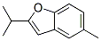 Benzofuran, 5-methyl-2-(1-methylethyl)- (9CI) Struktur