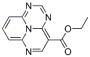 1,3,6,9b-Tetraazaphenalene-4-carboxylic acid ethyl ester Struktur