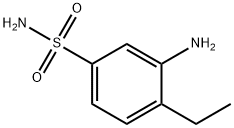 Benzenesulfonamide, 3-amino-4-ethyl- (9CI) Struktur