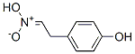 1-Aci-nitro-2-(p-hydroxyphenyl)ethane Struktur