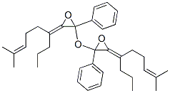 ethylphenylepoxygeranyl ether Struktur