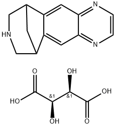 Varenicline tartrate Struktur