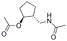 Acetamide, N-[[(1R,2S)-2-(acetyloxy)cyclopentyl]methyl]- (9CI) Struktur