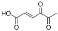 2-Hexenoic acid, 4,5-dioxo-, (2E)- (9CI) Struktur