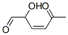 3-Hexenal, 2-hydroxy-5-oxo-, (3Z)- (9CI) Struktur