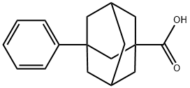 1-phenyl-3-adamantanecarboxylicaci Struktur