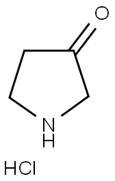 3-Pyrrolidinone Hydrochloride Struktur