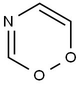 1,2,4-Dioxazine Struktur