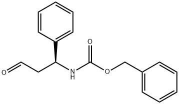 N-[(1S)-3-Oxo-1-phenylpropyl]-carbaMic Acid PhenylMethyl Ester Struktur