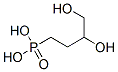 3,4-dihydroxybutyl-1-phosphonic acid Struktur