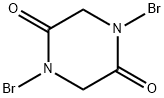 1,4-Dibromo-piperazine-2,5-dione Struktur