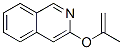 Isoquinoline, 3-[(1-methylethenyl)oxy]- (9CI) Struktur