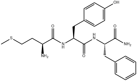 MET-TYR-PHE AMIDE Struktur