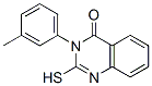 2-MERCAPTO-3-M-TOLYL-3H-QUINAZOLIN-4-ONE Struktur