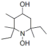 4-Piperidinol, 2,6-diethyl-1-hydroxy-2,3,6-trimethyl- (9CI) Struktur