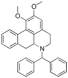 6-(Diphenylmethyl)-5,6,6a,7-tetrahydro-1,2-dimethoxy-4H-dibenzo[de,g]quinoline Struktur