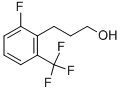 3-(2-FLUORO-6-TRIFLUOROMETHYL-PHENYL)-PROPAN-1-OL Struktur