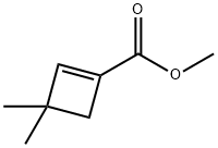 1-Cyclobutene-1-carboxylicacid,3,3-dimethyl-,methylester(7CI,9CI) Struktur