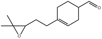 4-[2-(3,3-dimethyloxiranyl)ethyl]cyclohex-3-ene-1-carbaldehyde Struktur