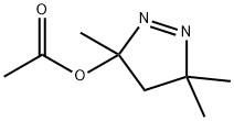 (3,5,5-trimethyl-4H-pyrazol-3-yl) acetate Struktur