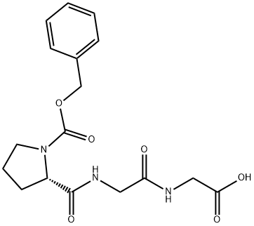 Z-PRO-GLY-GLY-OH Struktur