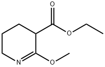 3-Pyridinecarboxylicacid,3,4,5,6-tetrahydro-2-methoxy-,ethylester(9CI) Struktur