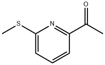 Ethanone, 1-[6-(methylthio)-2-pyridinyl]- (9CI) Struktur