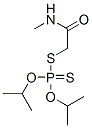 2-dipropan-2-yloxyphosphinothioylsulfanyl-N-methyl-acetamide Struktur