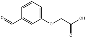 3-FORMYLPHENOXYACETIC ACID Structure