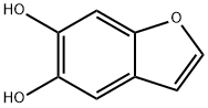 5,6-Benzofurandiol Struktur