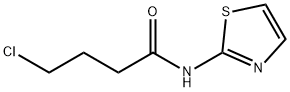 4-CHLORO-N-(1,3-THIAZOL-2-YL)BUTANAMIDE Struktur