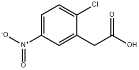 {2-chloro-5-nitrophenyl}acetic acid Struktur