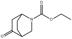 5-Oxo-2-azabicyclo[2.2.2]octane-2-carboxylic acid ethyl ester Struktur