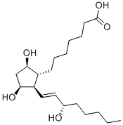 11BETA-PROSTAGLANDIN F1BETA Struktur