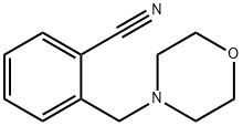 2-(嗎啉-4-基甲基)苯甲腈, 37812-33-2, 結(jié)構(gòu)式