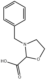 3-BENZYL-2-OXAZOLIDINECARBOXYLIC ACID Struktur