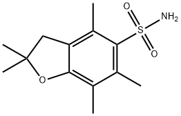 2,2,4,6,7-PENTAMETHYLDIHYDROBENZOFURAN-5-SULFONAMIDE price.