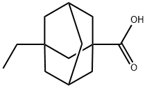 3-ETHYLADAMANTANE-1-CARBOXYLIC ACID Struktur