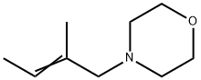 Morpholine,  4-(2-methyl-2-butenyl)-  (9CI) Struktur