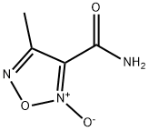 3-methylfuroxan-4-carboxamide Struktur